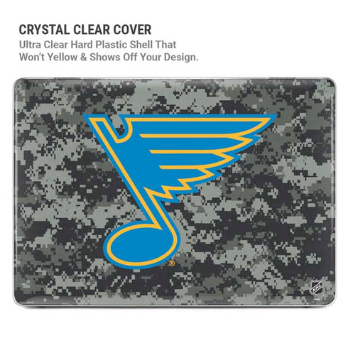 NHL St. Louis Blues Camo MacBook Air 15in (2023-2025) Case plus Skin